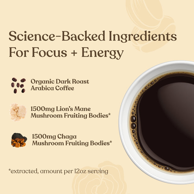 Achieve Organic Ground Coffee Bag