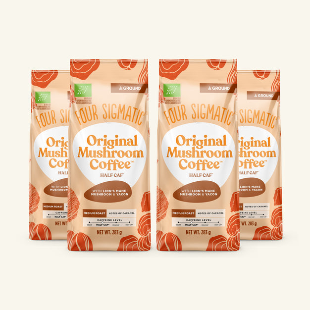 Original Mushroom Coffee Half Caf Ground