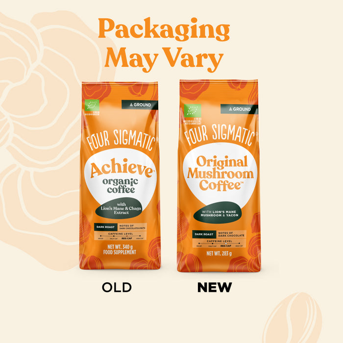 Original Mushroom Coffee, Ground, Dark Roast