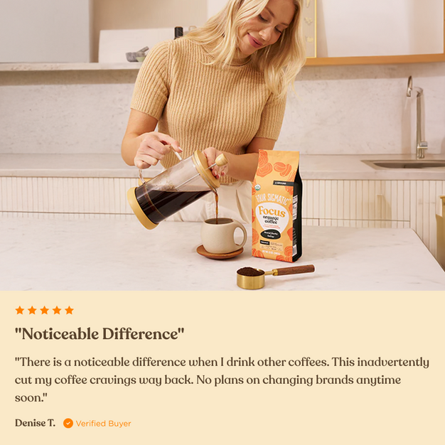 Achieve Organic Ground Coffee Bag