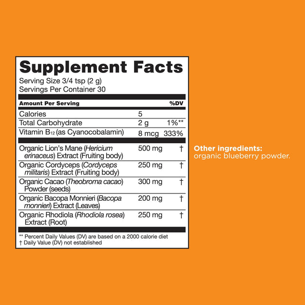 Focus Organic Mushroom Blend
