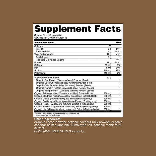 Creamy Cacao Organic Plant-based Protein