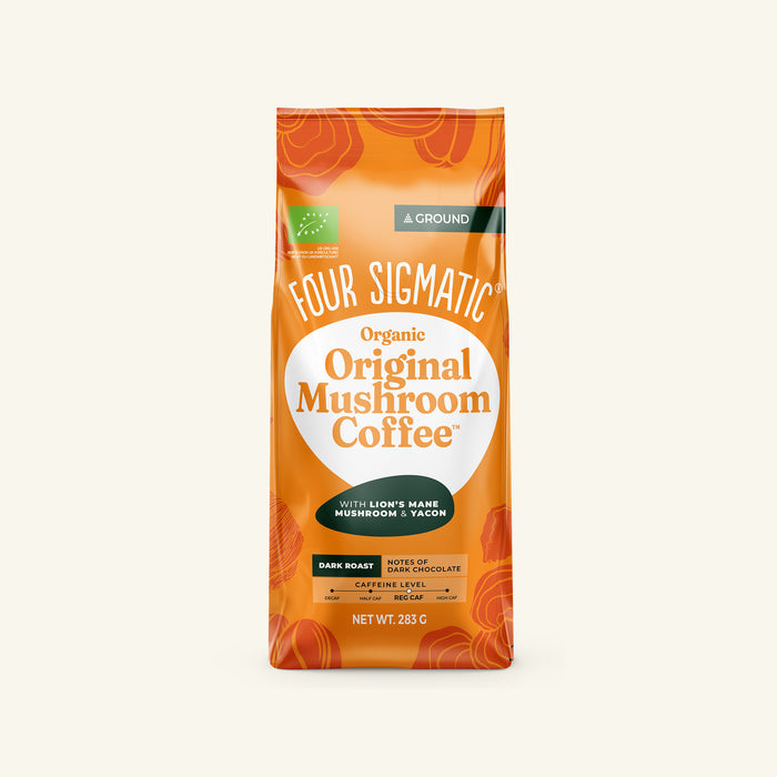 Original Mushroom Coffee, Ground, Dark Roast