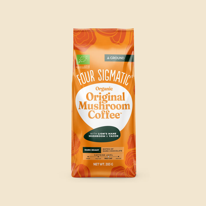 Original Mushroom Coffee, Ground, Dark Roast