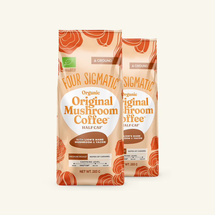 Original Mushroom Coffee Half Caf Ground