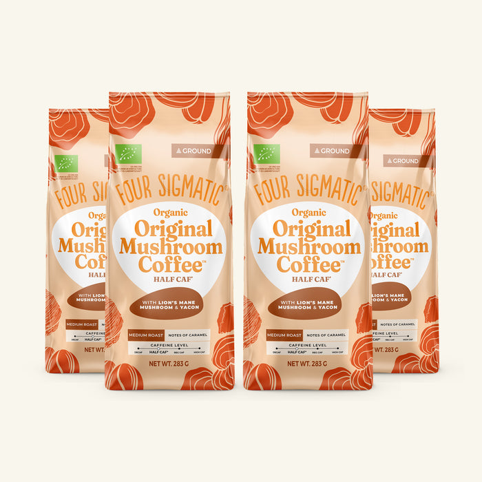 Original Mushroom Coffee Half Caf Ground