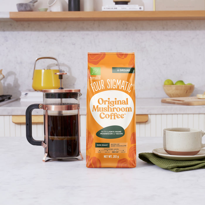 Original Mushroom Coffee, Ground, Dark Roast
