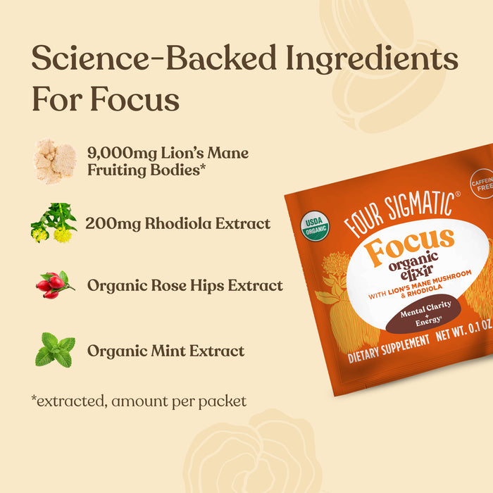 Focus Organic Elixir - Packets
