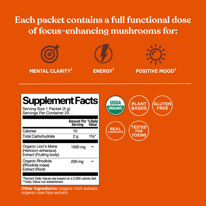 Focus Organic Elixir - Packets