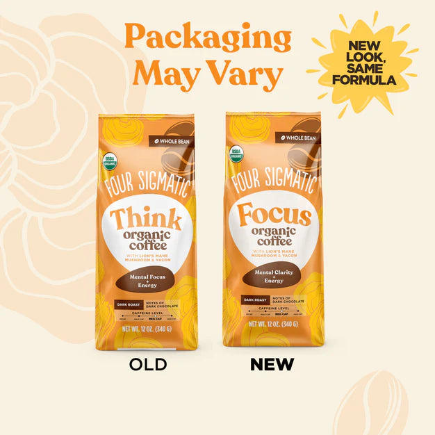 Think Whole Bean Organic Coffee Bag