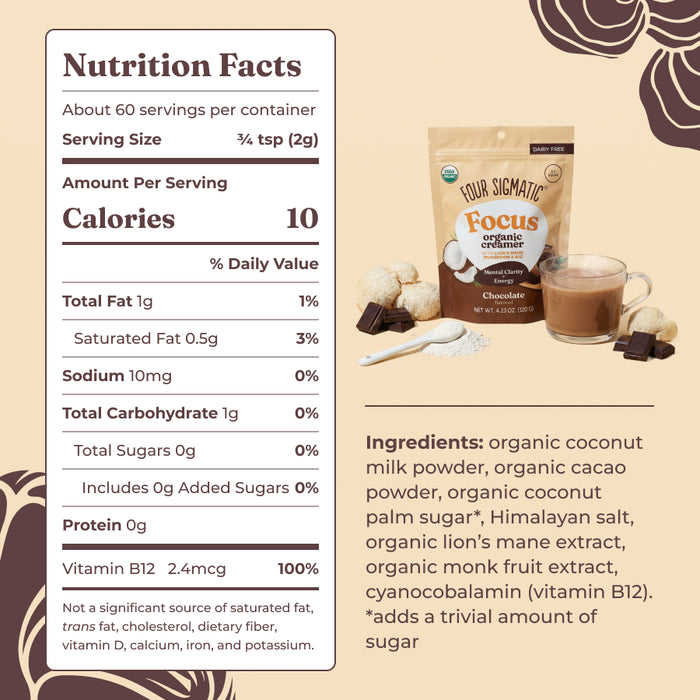 Focus Creamer – Chocolate