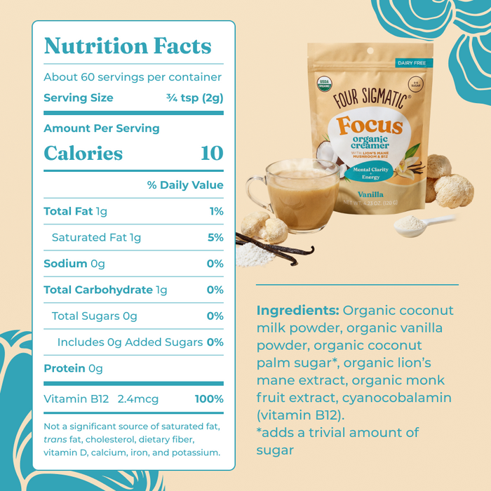 Focus Creamer – Vanilla