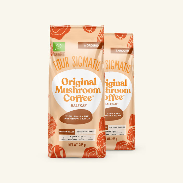Original Mushroom Coffee Half Caf Ground