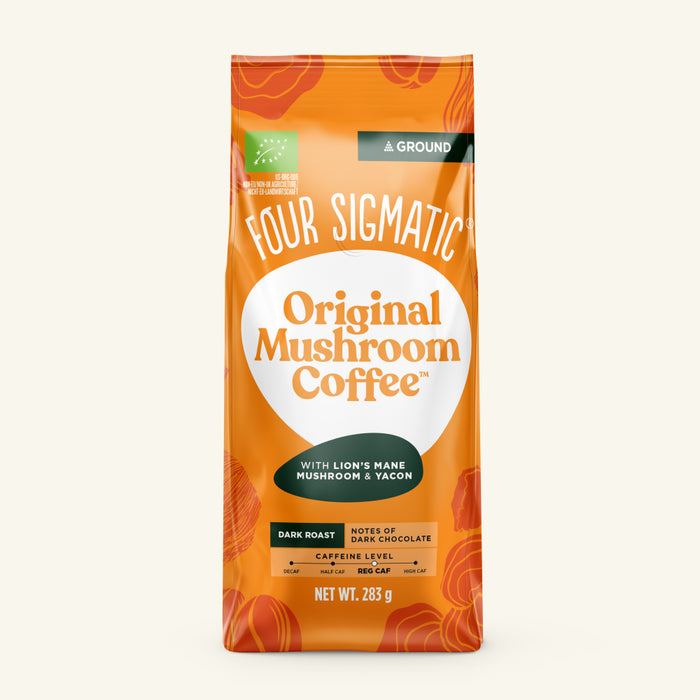 Original Mushroom Coffee Dark Roast  — Jitter Free Focus + Energy