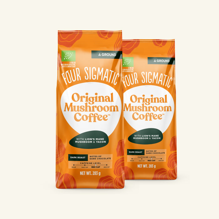 Original Mushroom Coffee, Ground, Dark Roast