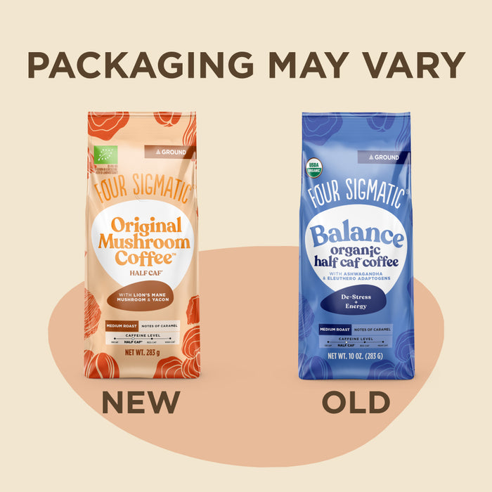 Original Mushroom Coffee Half Caf Ground