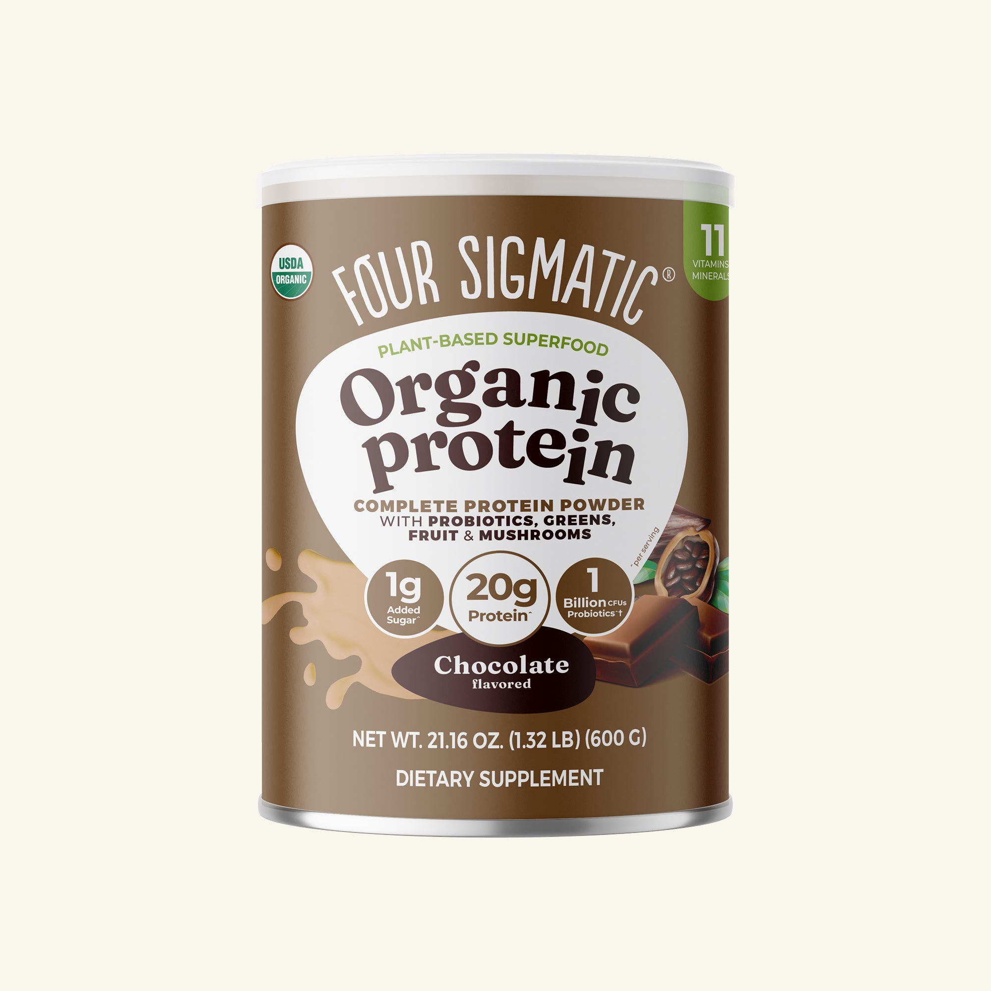 Chocolate Organic Plant-based Protein