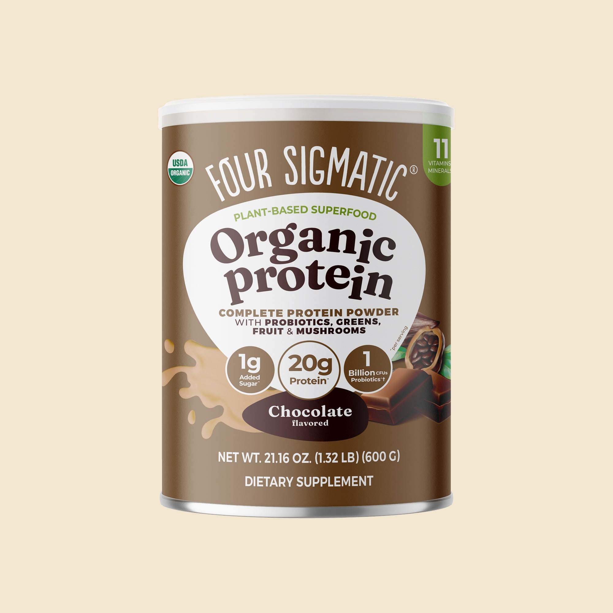 Chocolate Organic Plant-based Protein